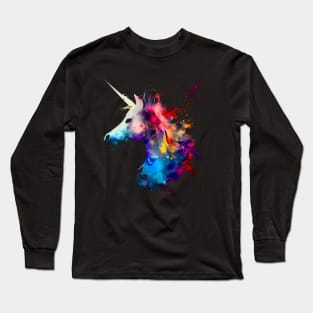 Synesthesia Unicorn #1 Long Sleeve T-Shirt